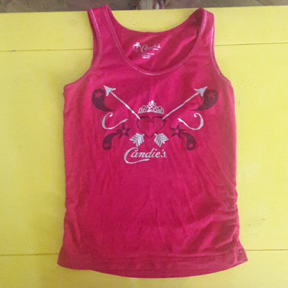 Carrie's Large pink tank top